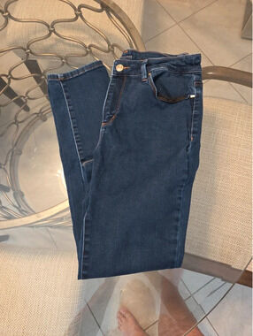 Chicos Navy Jeggings Size .5 Women's Jeans Very Good Condition